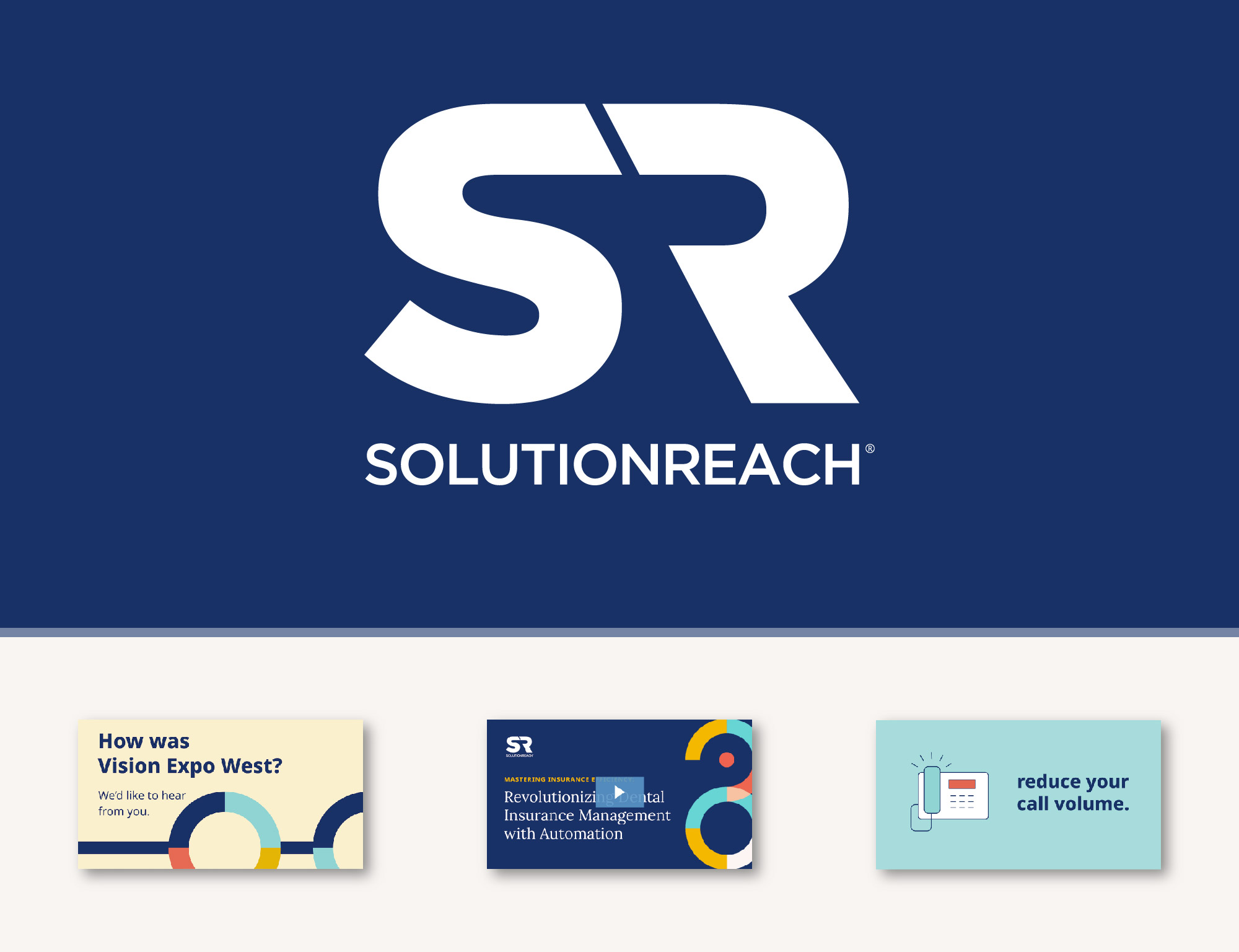 Alex King graphic work at solutionreach